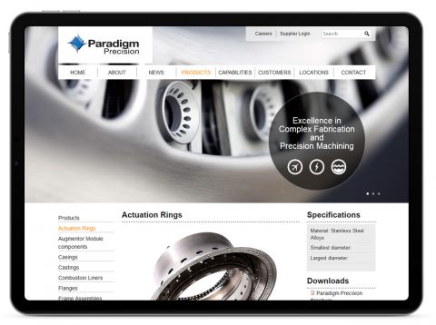 Digitalier UX and Web Design - Paradigm Precision